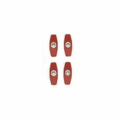 Best Pirce 👏 Prorack Red 2 Lobe Knob With M6 Nut - Spare Part, 4 Piece, M6 Nut - SP021 👏
